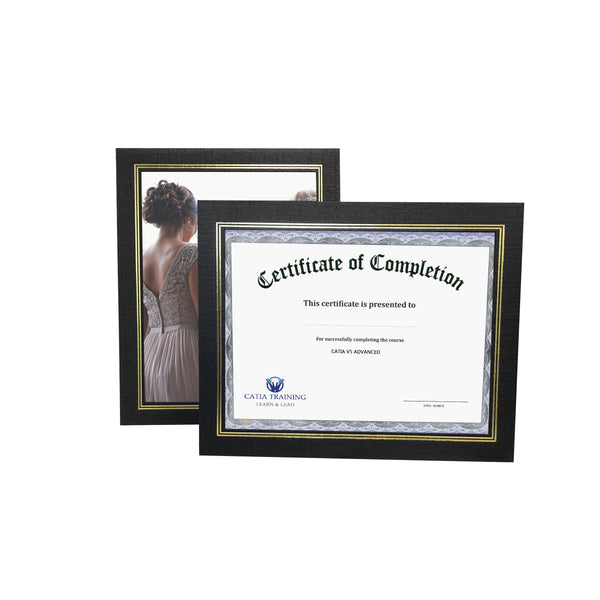 Enviro Certificate Easels - Black